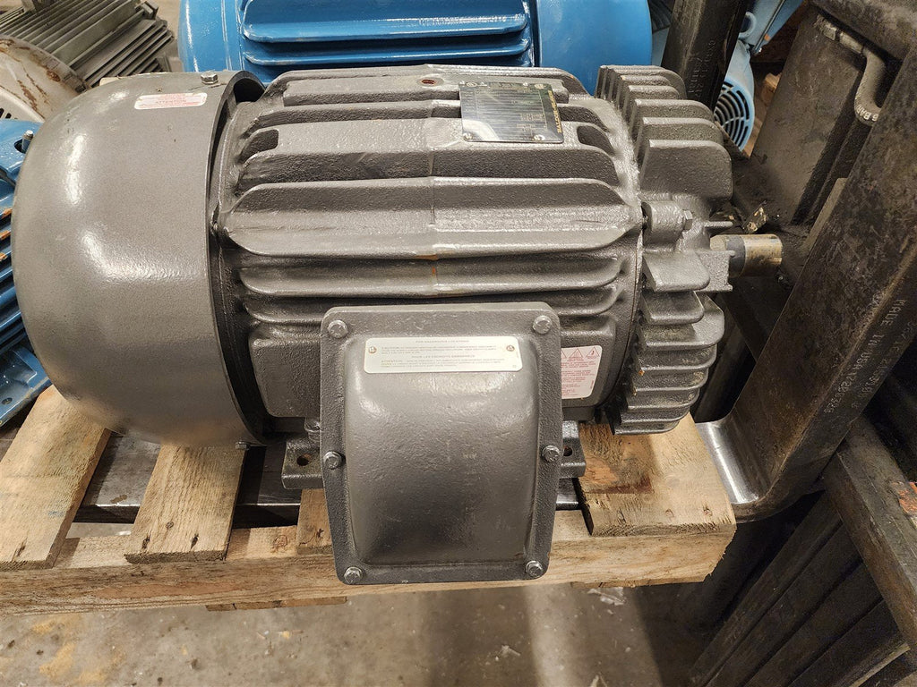 Baldor F51996682 20 HP AC Motor 575 Volts 1800 Rpm 4P 256T Frame