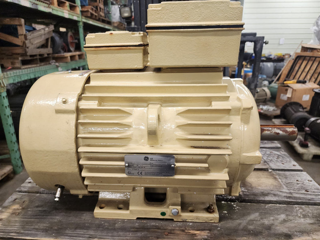 GE 5KFS162XAA1058 15 KW AC Motor 400 Volts 160M Frame 2960 Rpm 3/60