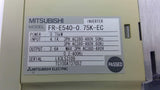 Mitsubishi FR-E540-0.75K-EC Inverter Missing Cover 0.75 KW