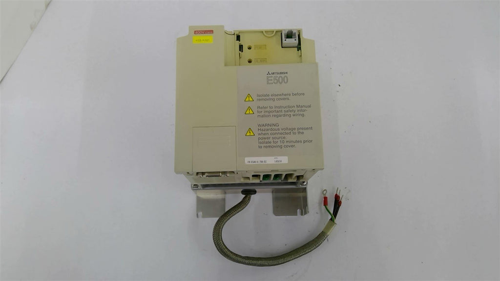 Mitsubishi FR-E540-0.75K-EC Inverter 0.75 KW Missing Part Of Cover