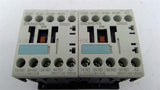 Siemens 3RH1140-1BB40 Contactor 600 Vac 10 Amp Lot Of 2