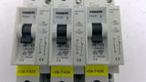 Siemens 5SX21 C6 Circuit Breaker 6 Amp 230/400 Volts Lot Of 3