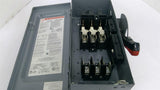 Square D H361 Fusible Safety Switch 30 Amp 600 Volts