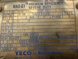 Teco Westinghouse E.252 25HP 3600 RPM 2P 3PH 284TS 230/460V AC Motor