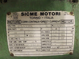 Sicme C13LN/C/B14 8.46kW DC Motor 4000 RPM 500 Arm V
