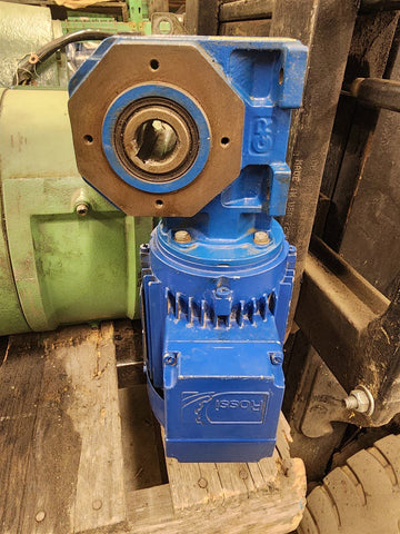 Rossi HB 71C 4 B14 .55KW 1800RPM 4P 265/460V 3PH Gear Motor 47:1 Ratio