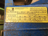 Rossi HB 71C 4 B14 .55KW 1800RPM 4P 265/460V 3PH Gear Motor 47:1 Ratio