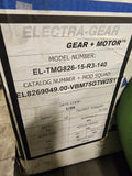 Electra Gear EL-TMG826-15-R3-140 3/4 HP 15:1 Ratio 3 Phase 1725 Rpm 460 V