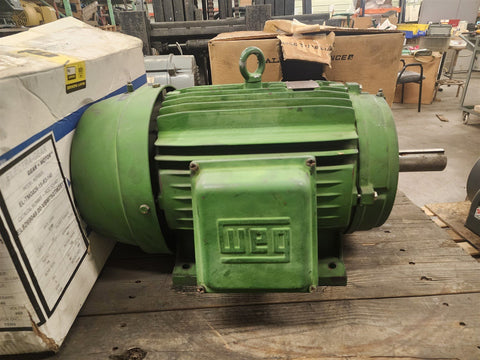 WEG 02018ET3E256T 20HP 1800RPM 4P 3PH 208-230/460V 256T AC Motor