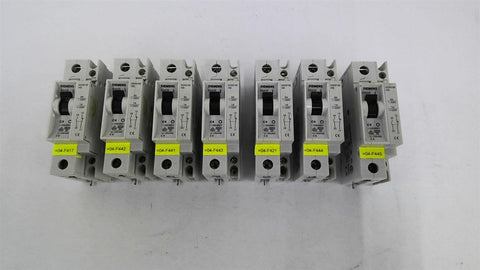 Siemens 5SX21 C4 Circuit Breaker Lot Of 7