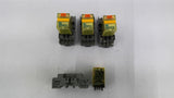 Idec RU4S-A110 Relay 250 VAC 30 VDC Lot Of 4 120 V Coil