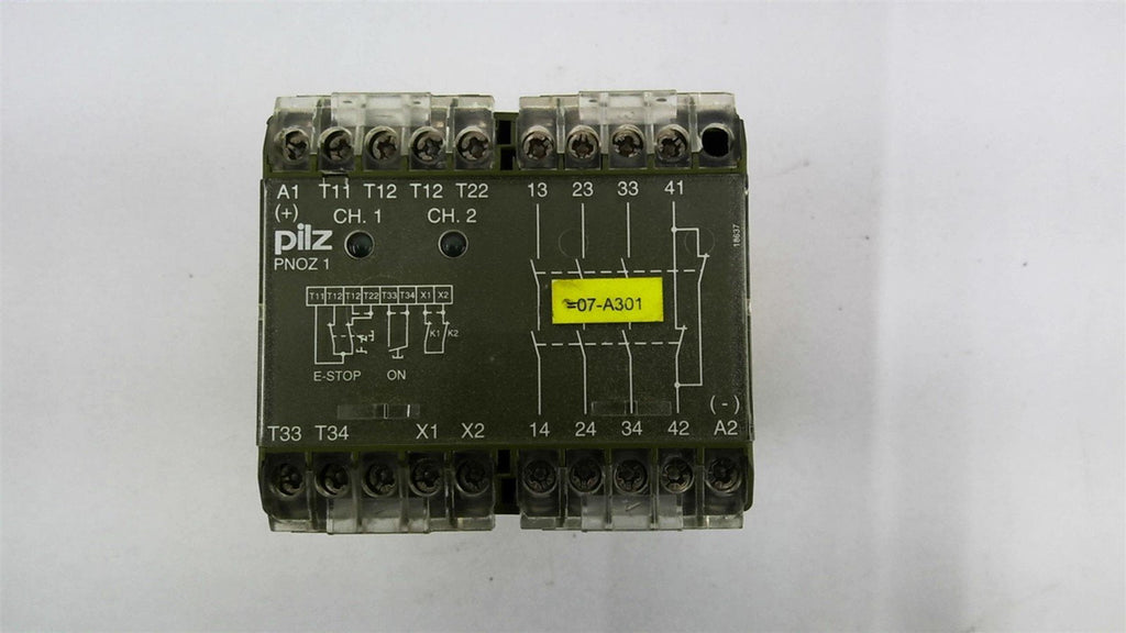 Pilz PNOZ 1 24V DC 3S10 Relay 3.5 Watt