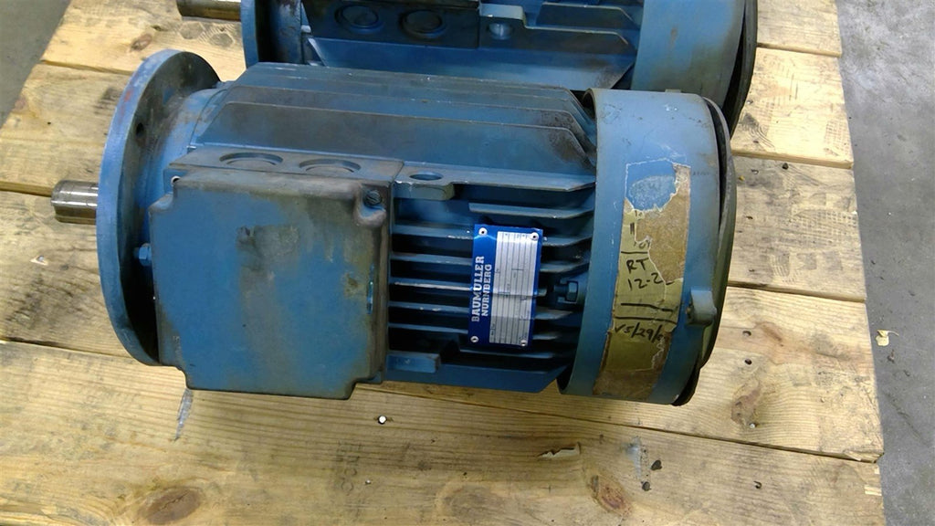 Baumueller BF5 160L6 2/4 18kW 2925/1465 Rpm 2P 3PH 400V AC Motor 50 HZ