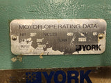 York 357HP 3600RPM 2P 3PH 460V AC Motor 398 FLA 60 HZ