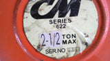 CM Series 622 2 1/2 Ton Hand Hoist