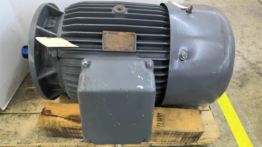 Electrim 40hp AC Motor 1800rpm 4p 3ph 230/460v 60hz