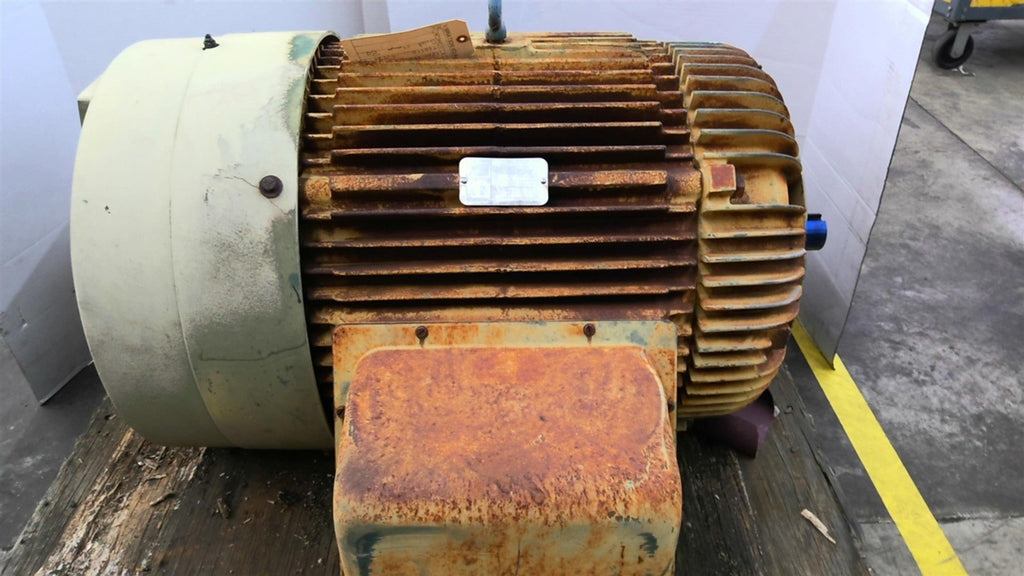 Reliance P44G56333-01-32 200hp AC Motor 3600rpm 2p 3ph 445TS 460v TEFC 60hz