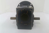 Morse 154Q56LR30 left Right Angle Gear Reducer 30:1 Ratio .47 Input Hp