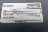 Morse 175Q56LR40 Left Right Angle Gear Reducer 40:1 Ratio .52 Input Hp