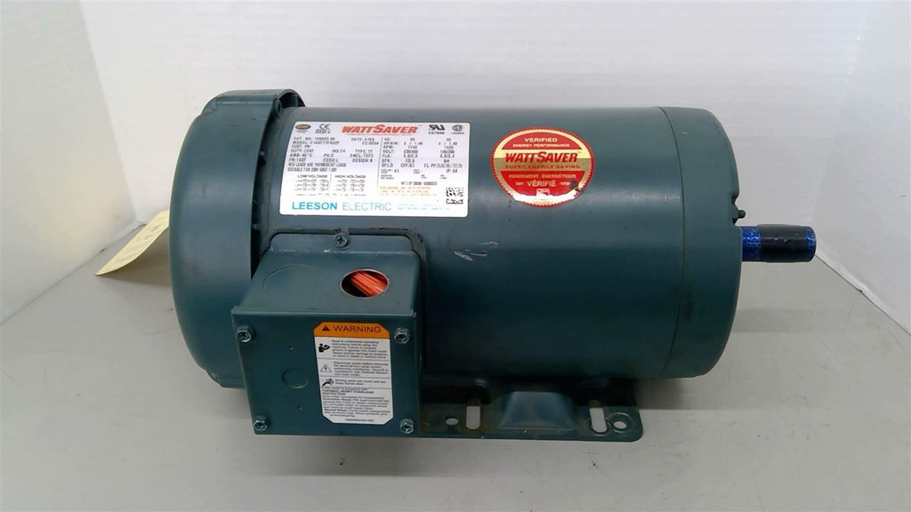 Leeson 120923.00 2Hp AC Motor 1800Rpm 4P 3Ph 145T 230/460V TEFC 60Hz