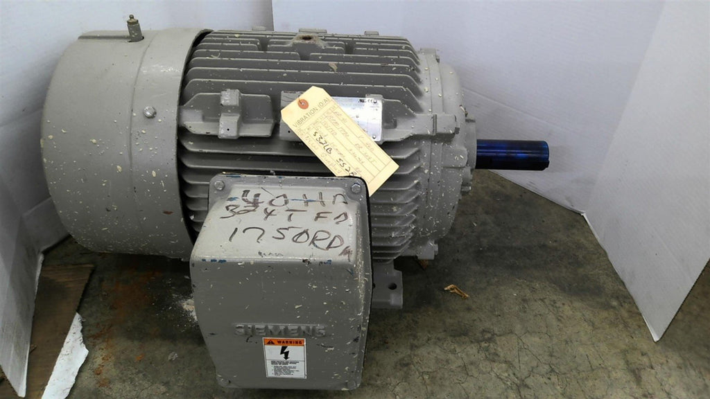 Siemens RGZESD 40 HP 1800rpm 4p 3ph 324T 460v TEFC 60hz