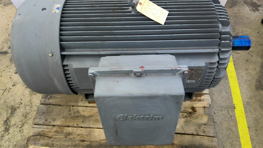 Elektrim SOM449-4AC 300hp AC Motor 1800rpm 4p 3ph 449TC 460v TEFC 60hz