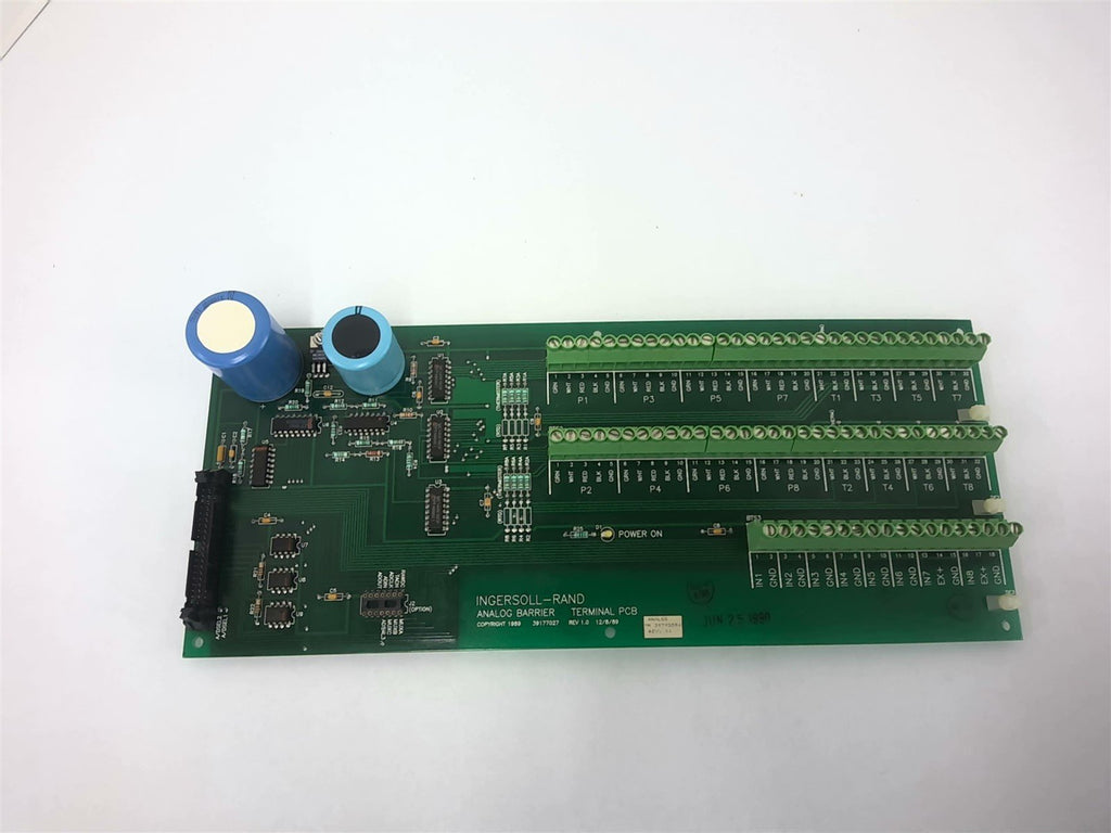 Ingersoll-Rand 39177027 Analog Barrier Terminal PCB Board
