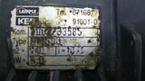 Liapple/Keb NA100B4 Gear Motor 10:1 Ratio 230 Vac 3.6 KW 1700 Rpm