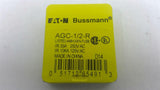 Bussmann AGC-1/2-R Fuse Lot Of 50