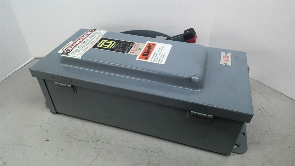 Square D HU362AWK Single Throw Non-Fusible Safety Switch 60 Amp 600 Volts