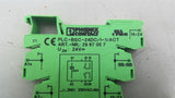 Phoenix PLC-BSC-24DC/1-1/ACT Relay module Lot of 2