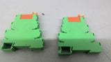 Phoenix PLC-BSC-24DC/1-1/ACT Relay module Lot of 2