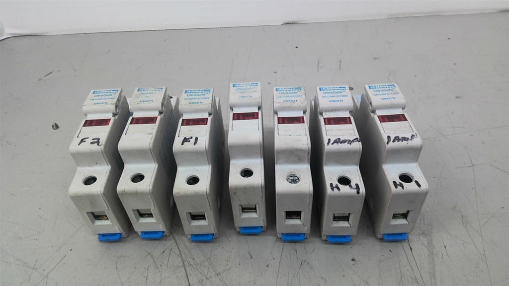 Ferraz Shawmut USCC11 Fuse Holder Lot of 7