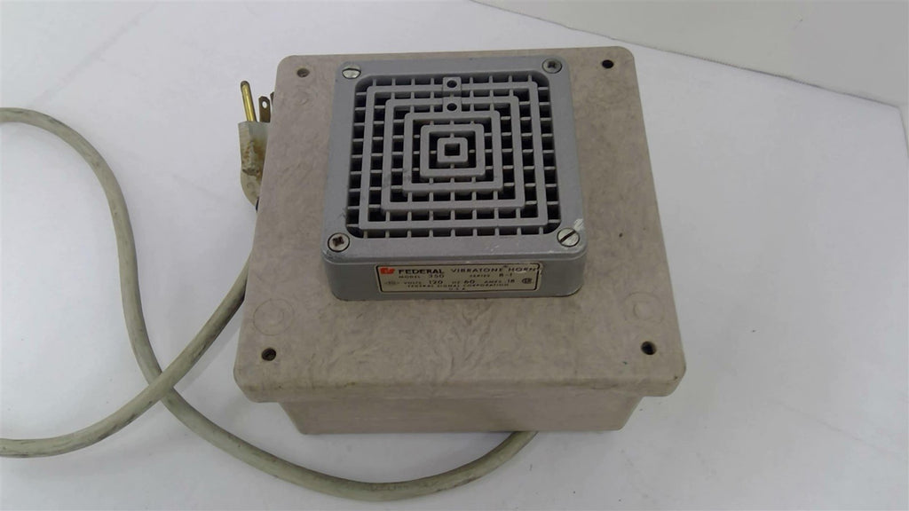 Federal 350 Vibratone Horn 120 volts 60 HZ