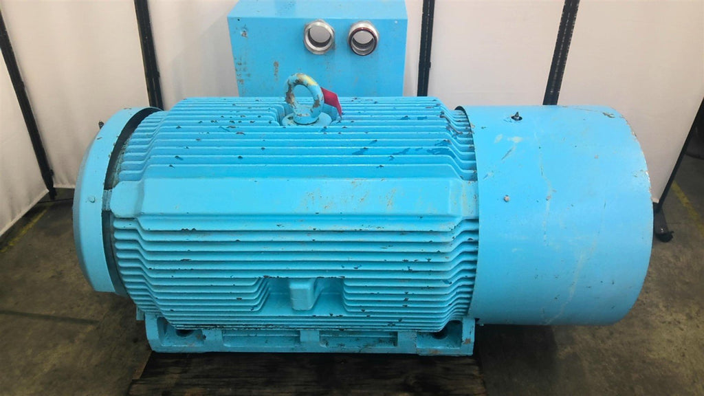 Toshiba B4004FLG3BM101 400hp AC Motor 1800rpm 4p 3ph 501OUS 460 Volts TEFC 60hz