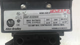Allen-Bradley 500F-EOD930 Starter 460 Volts 100 HP