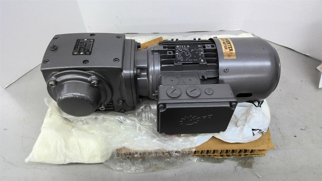 Nord SK80S/4 CUS BRE5 HL Z Gear Brake Motor .75hp 208-230/460v 24.01:1 Ratio