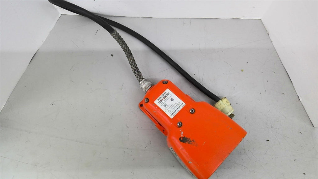 Hercules 531-SWH Foot Switch 20 Amp 125-250 VAc