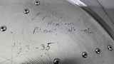 Blower Wheel 23 1/2" Diameter 2 3/4" W 8" Opening 2.0795" ID
