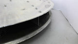Blower Wheel 23 1/2" Diameter 2 3/4" W 8" Opening 2.0795" ID