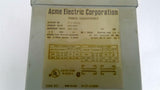 Acme Electric T-1-53011 Transformer 1.5 KVA 240x480 Pri 120/240 Sec