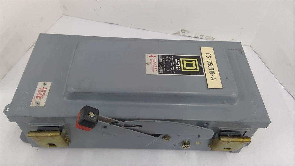 Square D HU362AWK Safety Switch 60 Amps 600 Volts