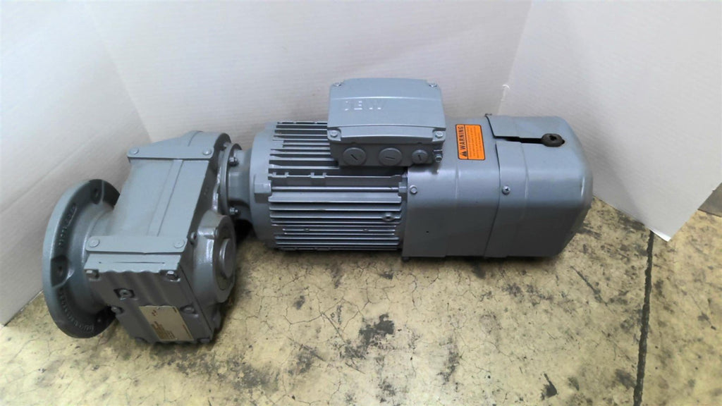 Sew FAF47 DRN90IA/BE2/TF/AS7W Gear Motor 2 hp 10.97:1 Ratio 266/460 V