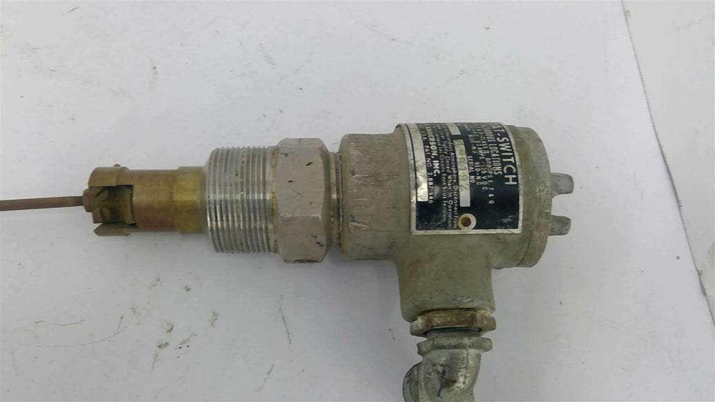 W.E. Anderson L4SS 149192 Float Switch