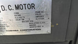 Toshiba SA2090 250hp DC Motor 500 Arm V 150/300 F Volts 506AT 1750 RPM