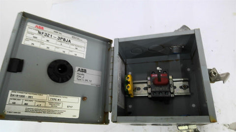 ABB NF321-3PBJA Enclosure For Disconnect JH1-060604