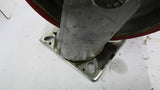Red Wheel With Swivel Mount 9 1/2"