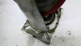 Red Wheel With Swivel Mount 9 1/2"