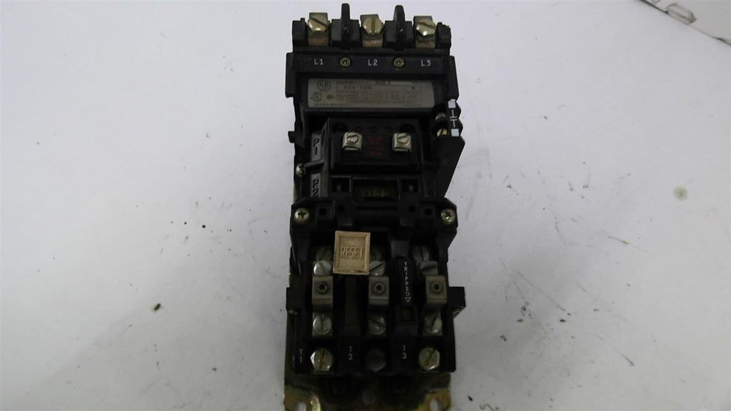 Allen Bradley 509-COD Starter Size 2 25 HP 460 Volts 115-120 Volt Coil
