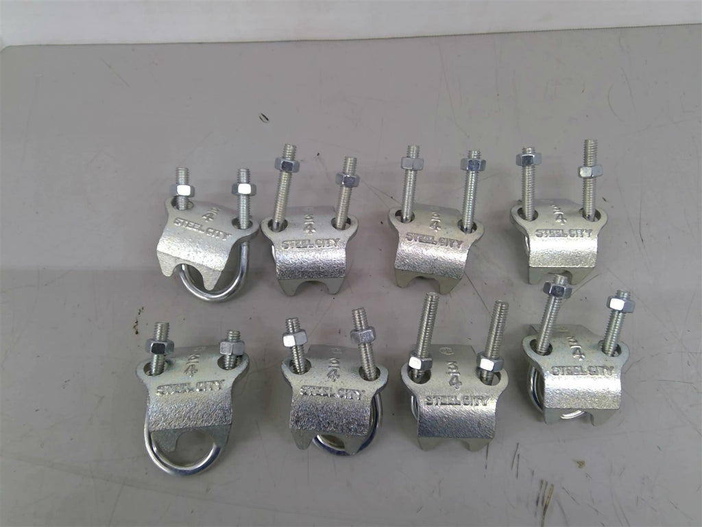 Steel City 3/4 Angle Clamps One Lot of 7